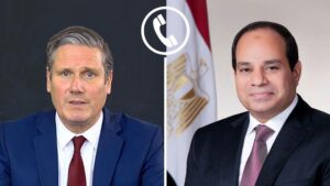 Sisi, UK Prime Minister Discuss Gaza Ceasefire, Bilateral Cooperation