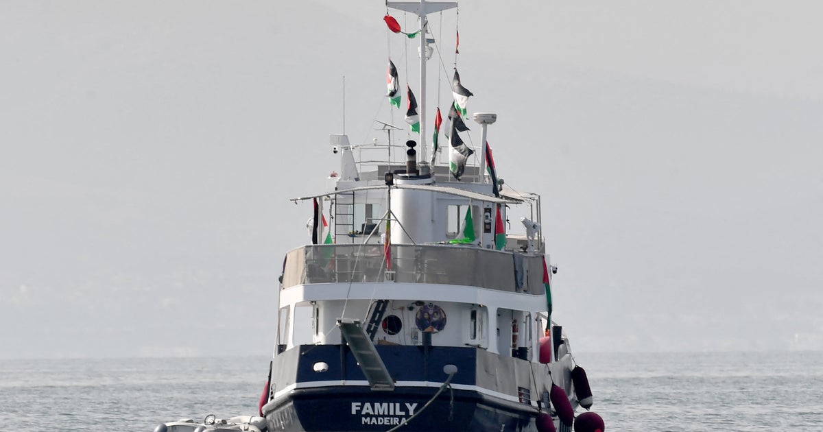 Activists Say Boat In Flotilla Carrying Aid To Gaza Was Bombed In Tunisia