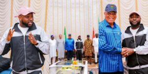 ‘I look forward to eating affang soup’ — Davido praises Akwa Ibom as he visits Akpabio and Governor Umo Eno