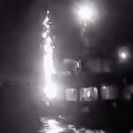 Fire breaks out after ‘drone strike’ on Gaza-bound flotilla carrying Greta Thunberg