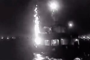 Fire breaks out after ‘drone strike’ on Gaza-bound flotilla carrying Greta Thunberg