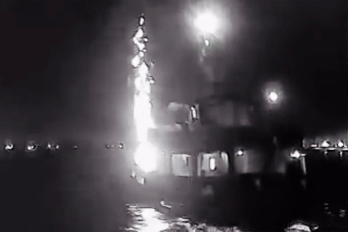 Fire breaks out after ‘drone strike’ on Gaza-bound flotilla carrying Greta Thunberg