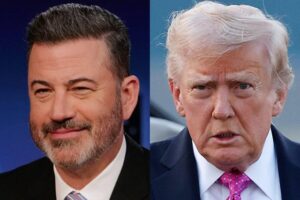 Jimmy Kimmel is more popular than Trump, new poll finds