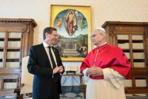 Pope Leo XIV urges Gaza ceasefire and two-state solution during Vatican meeting with Israeli President Herzog