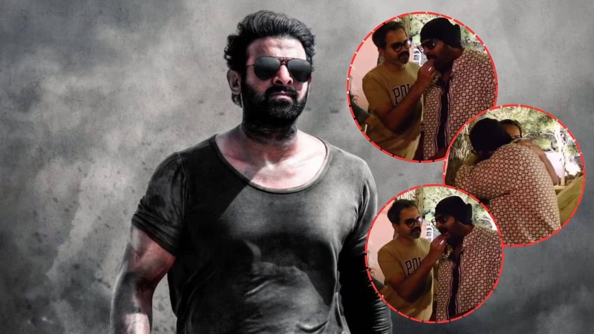Viral Video: Prabhas Rings In 46th Birthday On Set With Salaar 2 Director Prashanth Neel