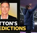 Sutton’s predictions v Football Manager, the game
