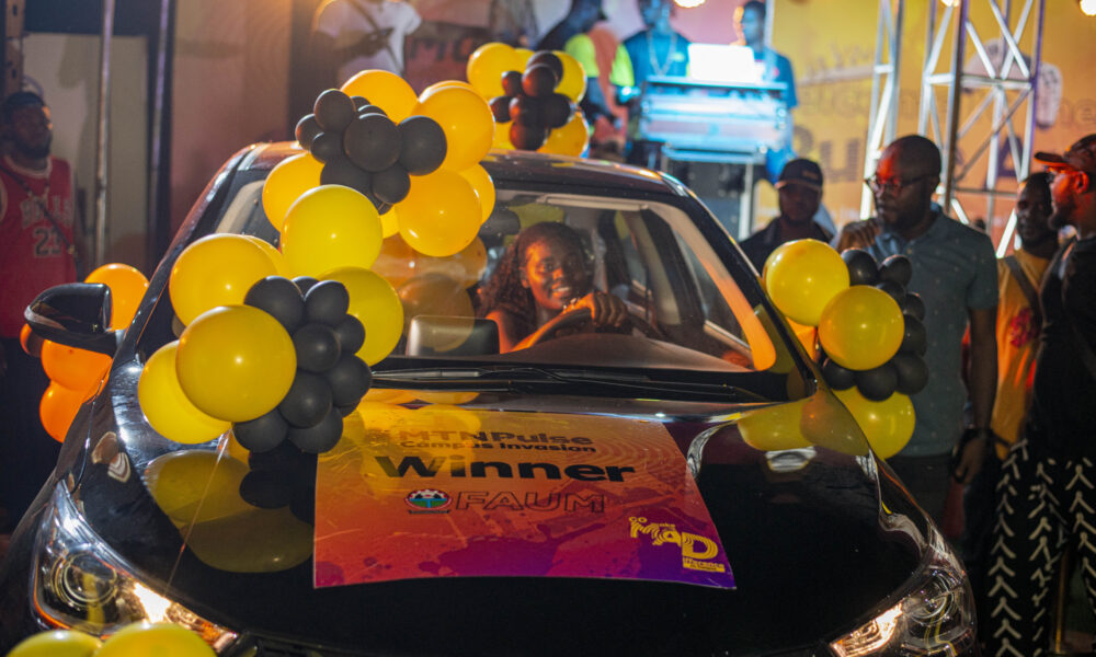 Undergraduate Wins Brand-New Car In MTN Nigeria’s Go Mad Campaign