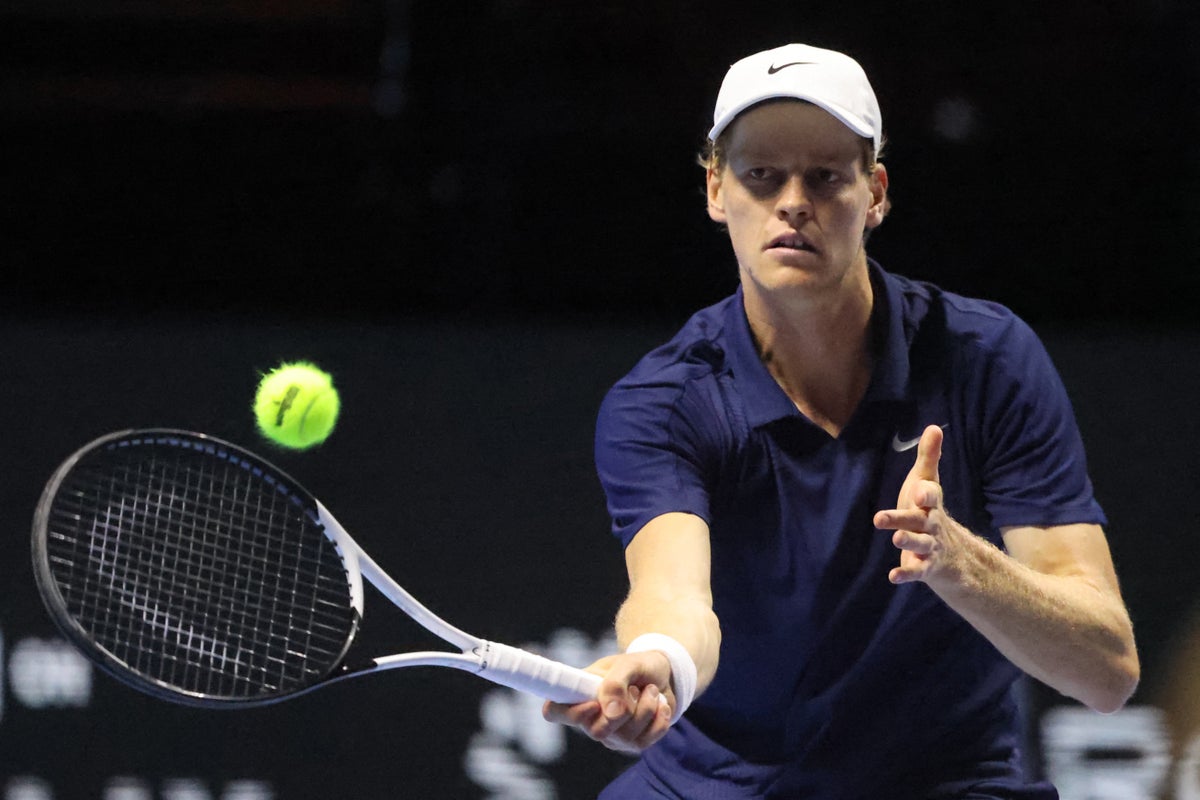 Jannik Sinner left confused after fan runs onto Six Kings Slam court to make request