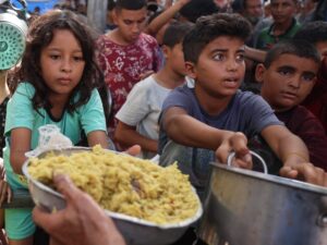 US highlights Gaza aid surge; Palestinians allege ‘engineered starvation’