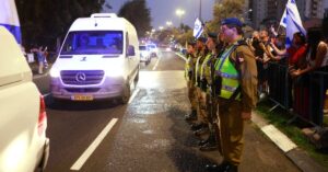 Israel confirms remains returned are officer Goldin killed in 2014 Gaza war