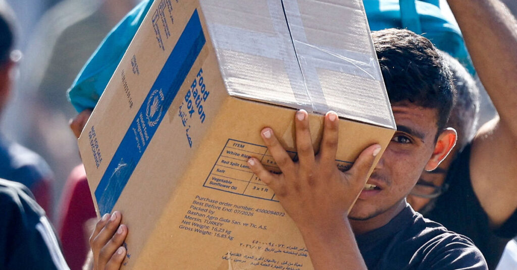 US forces working with Israel on Gaza aid, Israeli official says