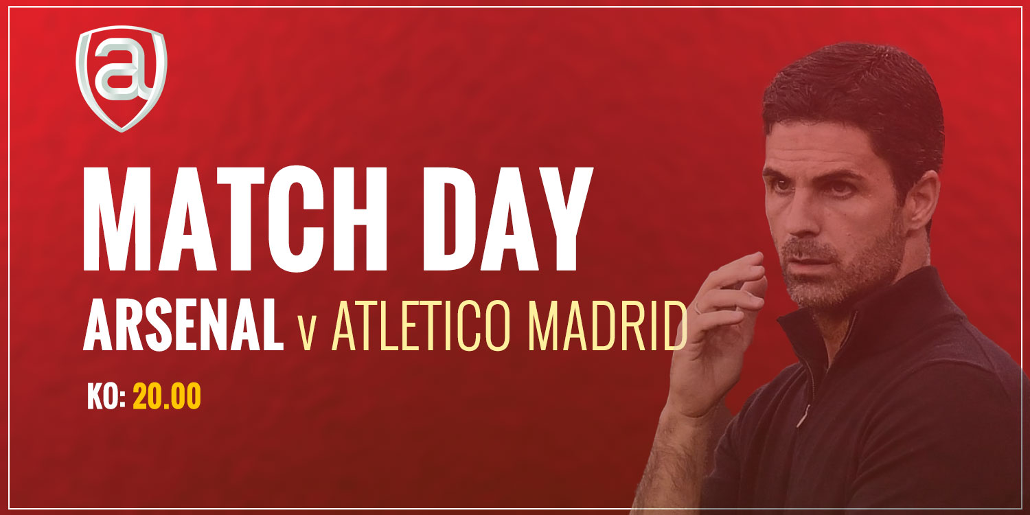 Arsenal v Atletico Madrid : Arteta v Simeone