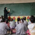 Gaza’s UNRWA schools are classrooms by day, displacement shelters at night