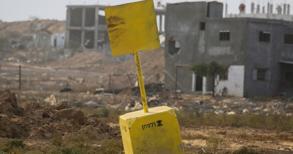 An inside look at an Israeli outpost guarding Gaza’s ‘yellow line’