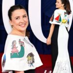 Ms. Rachel’s dress featuring Gaza children’s artwork steals the spotlight at Glamour’s Women of the Year Awards
