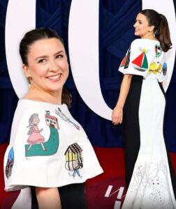 Ms. Rachel’s dress featuring Gaza children’s artwork steals the spotlight at Glamour’s Women of the Year Awards