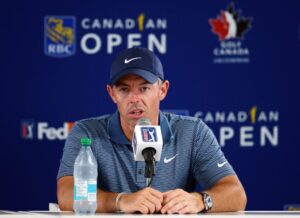 Keegan Bradley reacts to Rory McIlroy’s bold remarks about Team Europe at the Ryder Cup