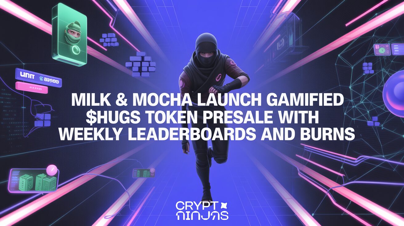 Milk & Mocha Launch Gamified $HUGS Token Presale With Weekly Leaderboards and Burns