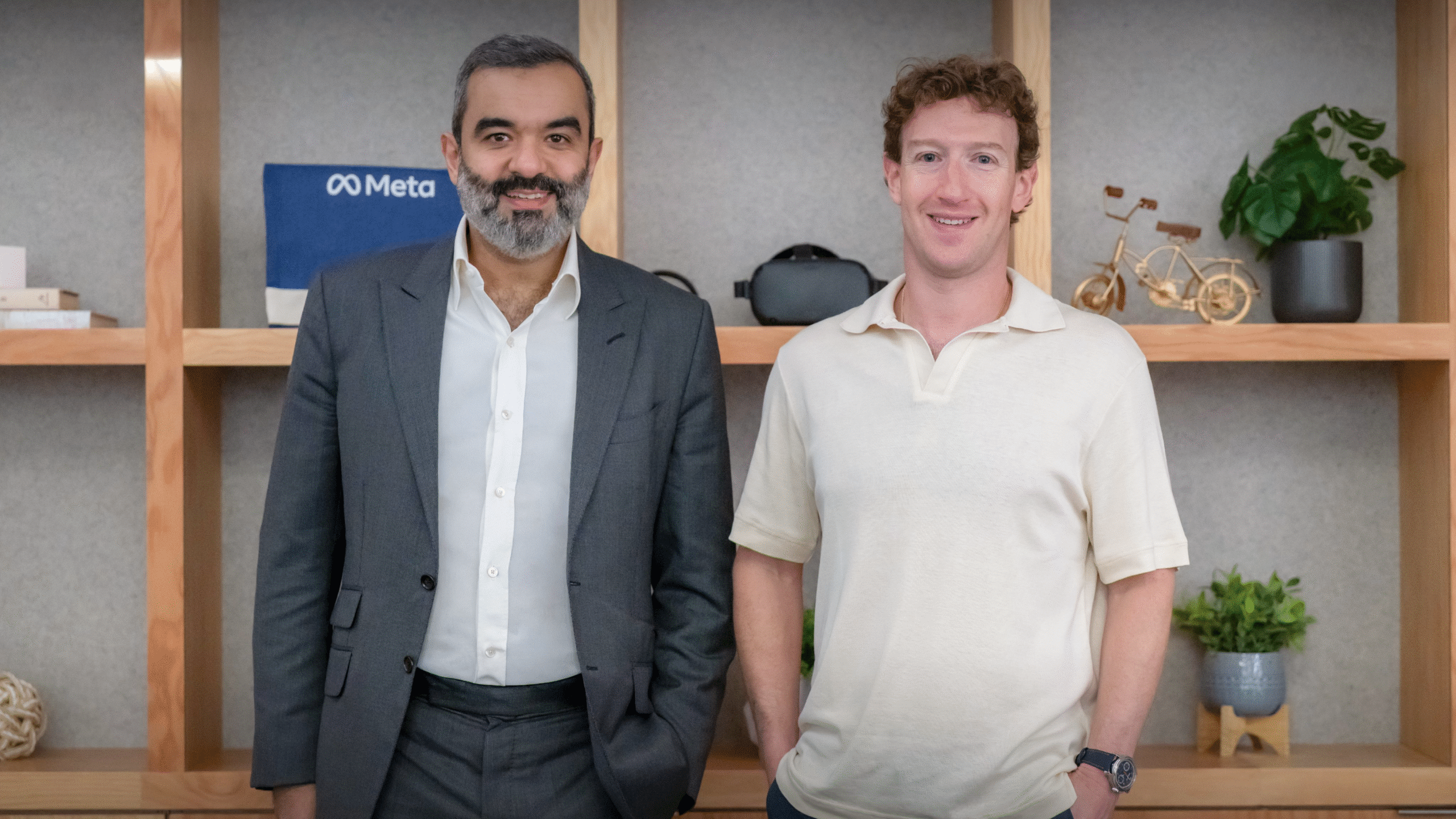 ‎Alswaha, Zuckerberg discuss AI, future tech partnerships