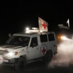 Health officials in Gaza say Israel has handed over the bodies of 45 Palestinians