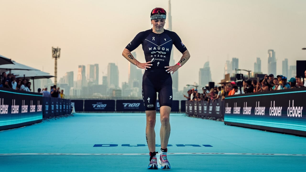 T100 World Tour: Race to Qatar promises a thrilling finale as Kate Waugh and Julie Derron trade blows in Dubai heat