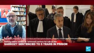 Ex-President Nicolas Sarkozy remained a dominant force in French politics until justice closed in