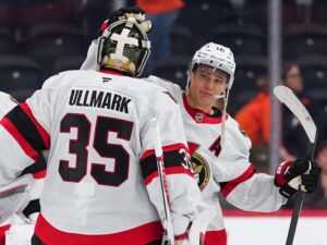 Senators steal two points in victory over Flyers