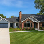 Timeless Ranch Plan Ardella Offers Open Living & Private Guest Cottage