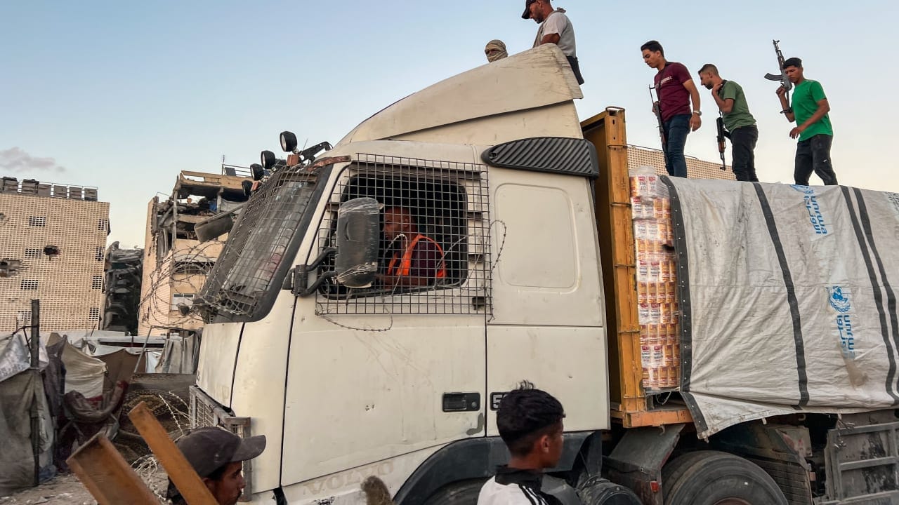 ‘Baseless cover up’: Hamas decries leaked US video of terrorists looting Gaza aid truck