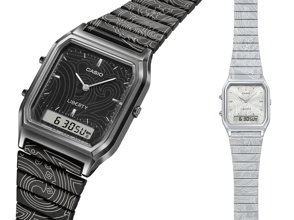New Casio x Liberty London AQ-230 watches unveiled with vintage-inspired designs