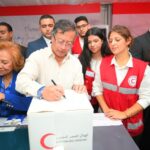 Colombia’s Petro visits Egyptian Red Crescent, lauds Gaza relief work