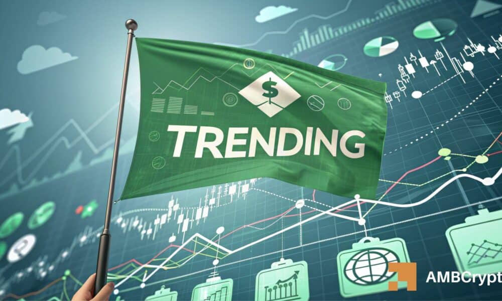 Here are the top trending coins right now – ZEC, TRUMP, AI16Z