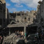 More than 100 Palestinians killed in Israeli airstrikes on Gaza, health ministry says