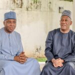 JUST IN: Saraki Meets Obi’s Former Running Mate, Datti Baba-Ahmed