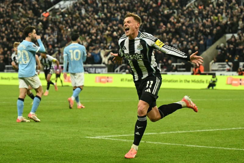 EPL: Newcastle stun Manchester City