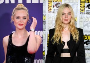 Elle Fanning Demonstrates the Transformative Power of Bombshell Makeup
