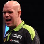 European Championship Darts: Michael van Gerwen scrapes through shaky last-leg decider against Wessel Nijman in Dortmund
