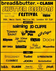 Shutter Sessions Festival Returns To Hackney Wick On Saturday 15th November