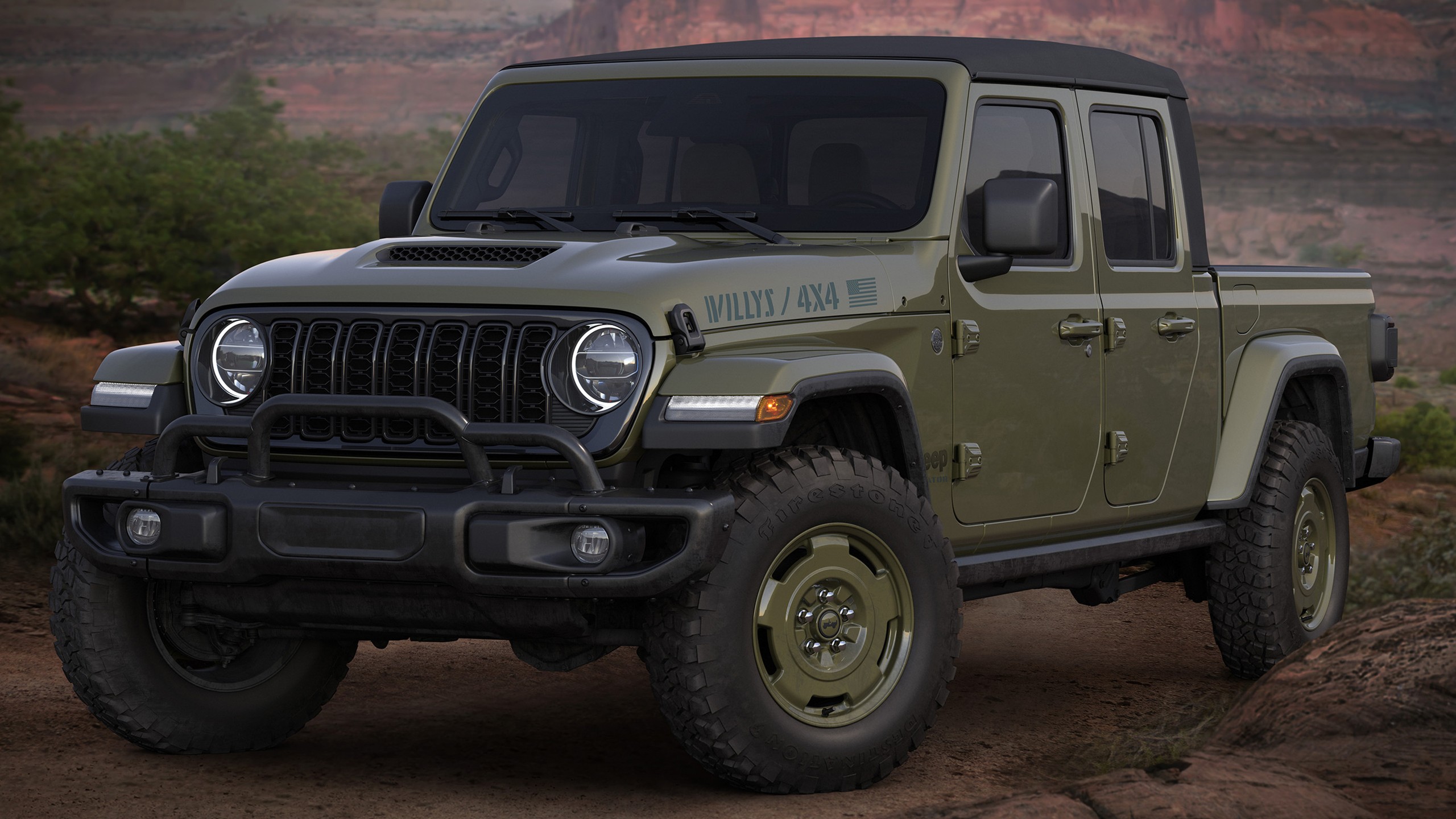 First Look: 2026 Jeep Gladiator Willys ’41 Brings Back M715-Style Military Grit