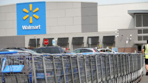 Walmart has a bestselling rustic TV stand on sale for just $99 this week