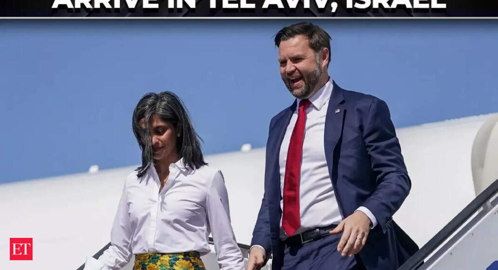 Vice President JD Vance, Second Lady Usha Vance visit Israel with Gaza ceasefire uncertain