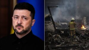 Zelenskyy Pleads For Western Air Defense After Russian Attacks Kill 4 In Ukraine