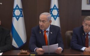 NETANYAHU: FIRM ACTION…