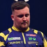 Luke Littler’s hopes of becoming world No 1 put on hold by James Wade at European Championship