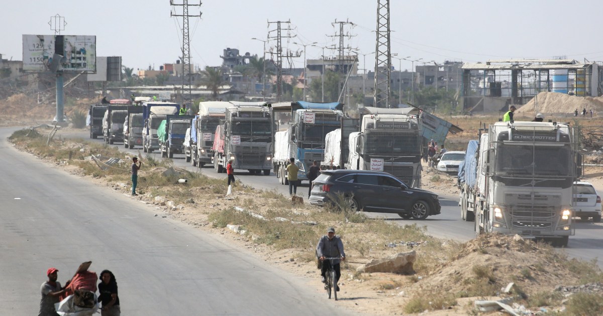Aid slowly trickles into Gaza, as rebuilt bakeries work to tackle famine