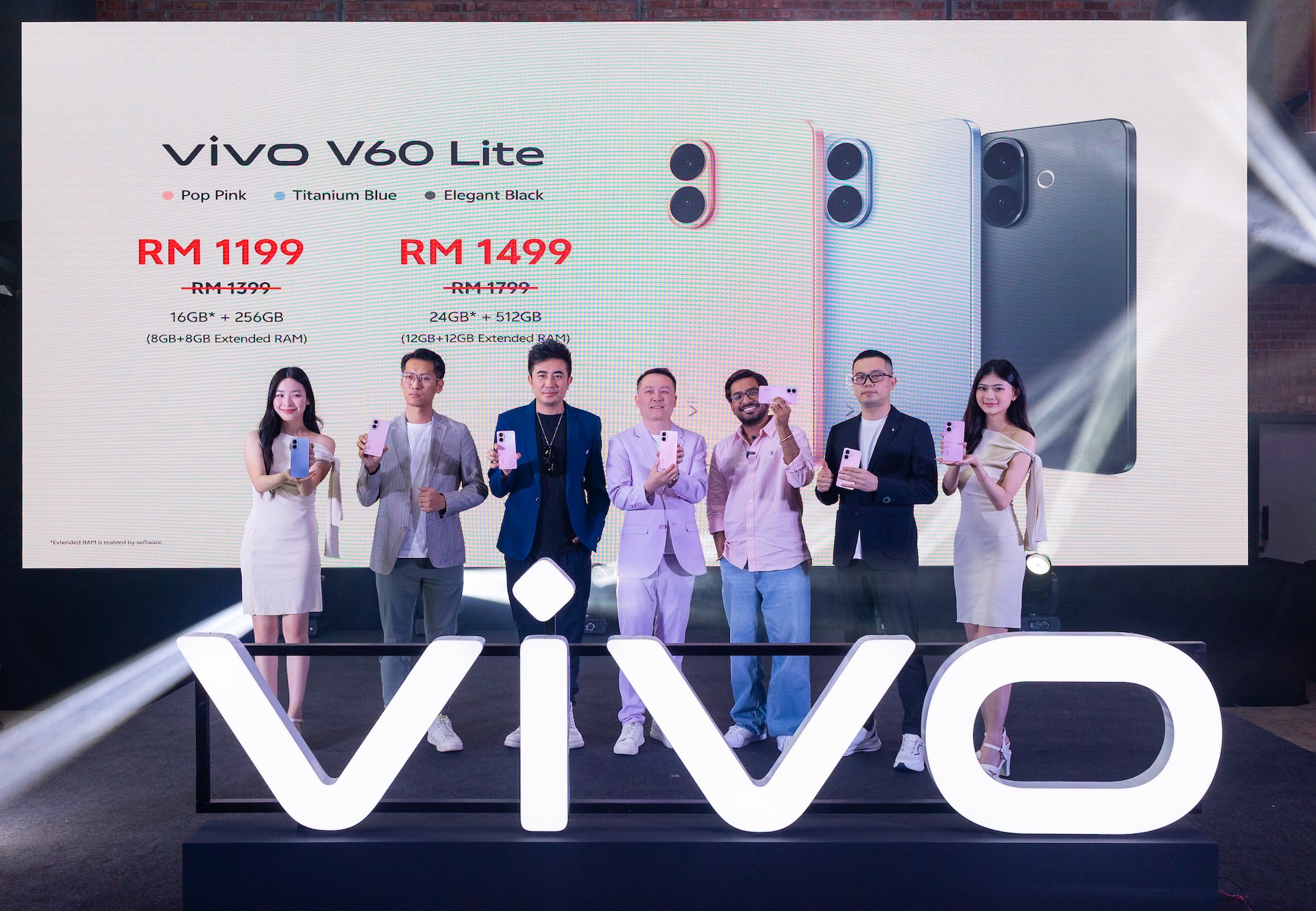vivo V60 Lite launches in Malaysia from RM1199