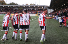 Defeat in Derry means Shamrock Rovers’ wait to clinch league title goes on