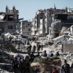 Israel and Hamas trade blame as return of bodies threatens Gaza ceasefire