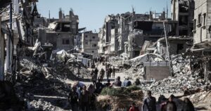 Israel and Hamas trade blame as return of bodies threatens Gaza ceasefire