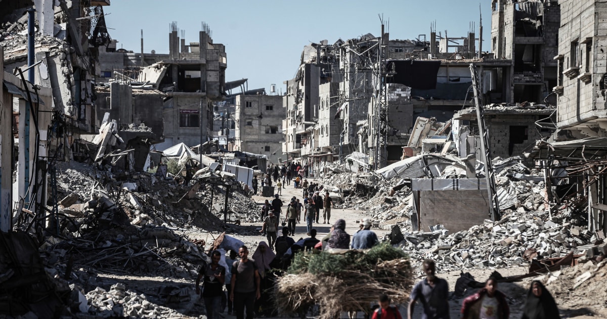 Israel and Hamas trade blame as return of bodies threatens Gaza ceasefire